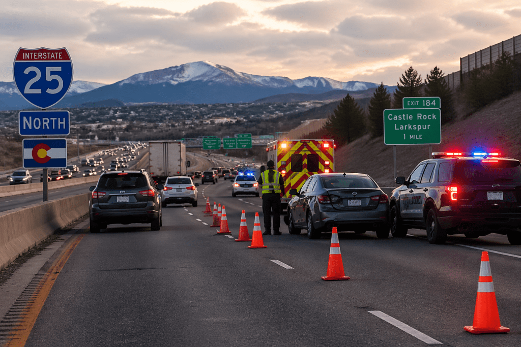 incident on Interstate 25 northbound